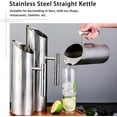 thumbnail image 4 of Stainless Steel Water Pitcher Jug:Cold Brew Pitcher with Lid and Spout,Iced Tea Pitcher for Drinking,Drink Pitcher for Beer Coffee Fruit Tea (1.5L/50oz), 4 of 7
