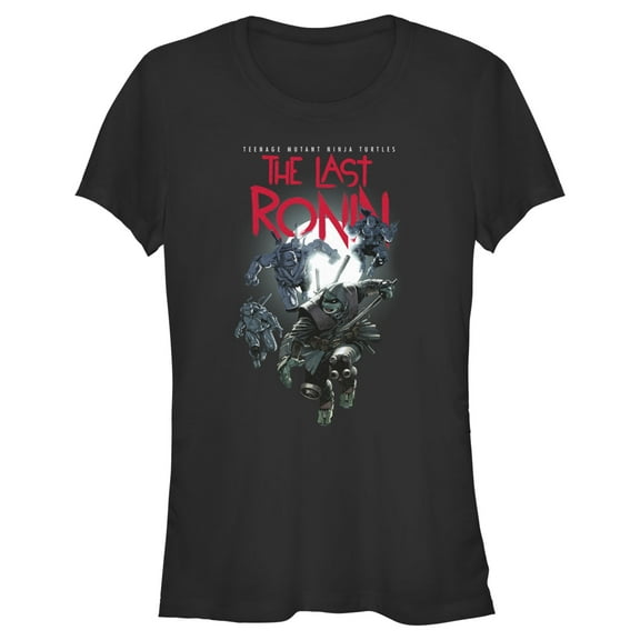 Junior's Teenage Mutant Ninja Turtles The Last Ronin Issue 4 Large Cover  Graphic Tee