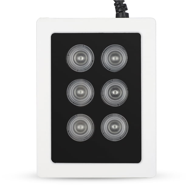 Luz de relleno infrarroja de 12 V CC y 6 W, 6 lámparas, iluminadores IR, IP66, resistente al agua, para cámaras de vigilancia de seguridad.