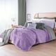 thumbnail image 1 of Cobertor Shaggy Colchas Concord Violeta Matrimonial/Individual 100% Poliéster, 1 of 2