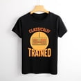 thumbnail image 4 of Classically Trained Women’s Cotton Short Sleeve T-Shirt HD Graphic Print Casual Crew Neck Tee 3XL, 4 of 5