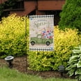 thumbnail image 3 of Briarwood Lane Garden Flag 12x18 For Outdoor Happy Spring Pickup Truck Floral For Spring Garden Flag Flags For Outside, 3 of 4