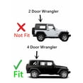 thumbnail image 3 of Tempered Passenger Right Side Quarter Window Quarter Glass Compatible with Jeep Wrangler 2011-2017 & Wrangler JK 2018 4-Door Models Only (Hardtop Must Be Same Year), 3 of 5