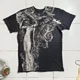 thumbnail image 1 of Y2k Affliction T-shirt nouveau Harajuku Hip Hop col rond surdimensionné T-shirt hommes femmes à manches courtes Goth vêtements hauts pour enfants, 1 of 4