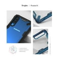 thumbnail image 2 of Ringke Fusion-X Case Compatible with Samsung Galaxy A50, Transparent Hard Back Shockproof Advanced Bumper Cover - Space Blue, 2 of 6