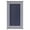 Dark Blue, variant on Modern 9'x18'Geometric Framed Plain Color Foldable Outdoor Rug Waterproof UV-Resistant Reversible Mat for Patio Picnic & RV,Black Grey