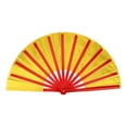 thumbnail image 4 of Tebru Tai Chi Martial Arts Kung Fu Bamboo Silk Fan Right Hand Wushu Dance Pratice Training, Chinese Fan, 4 of 7