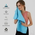 thumbnail image 2 of Microfiber Travel Towels Fast Drying Towel for Camping Beach Gym Backpacking, 2 of 8