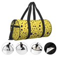 thumbnail image 3 of KLL Blue Spots Duffle Bag For Men Women Sport Gym Fitness Tote Travel Training Workout Basketball Football Weekender, 3 of 6