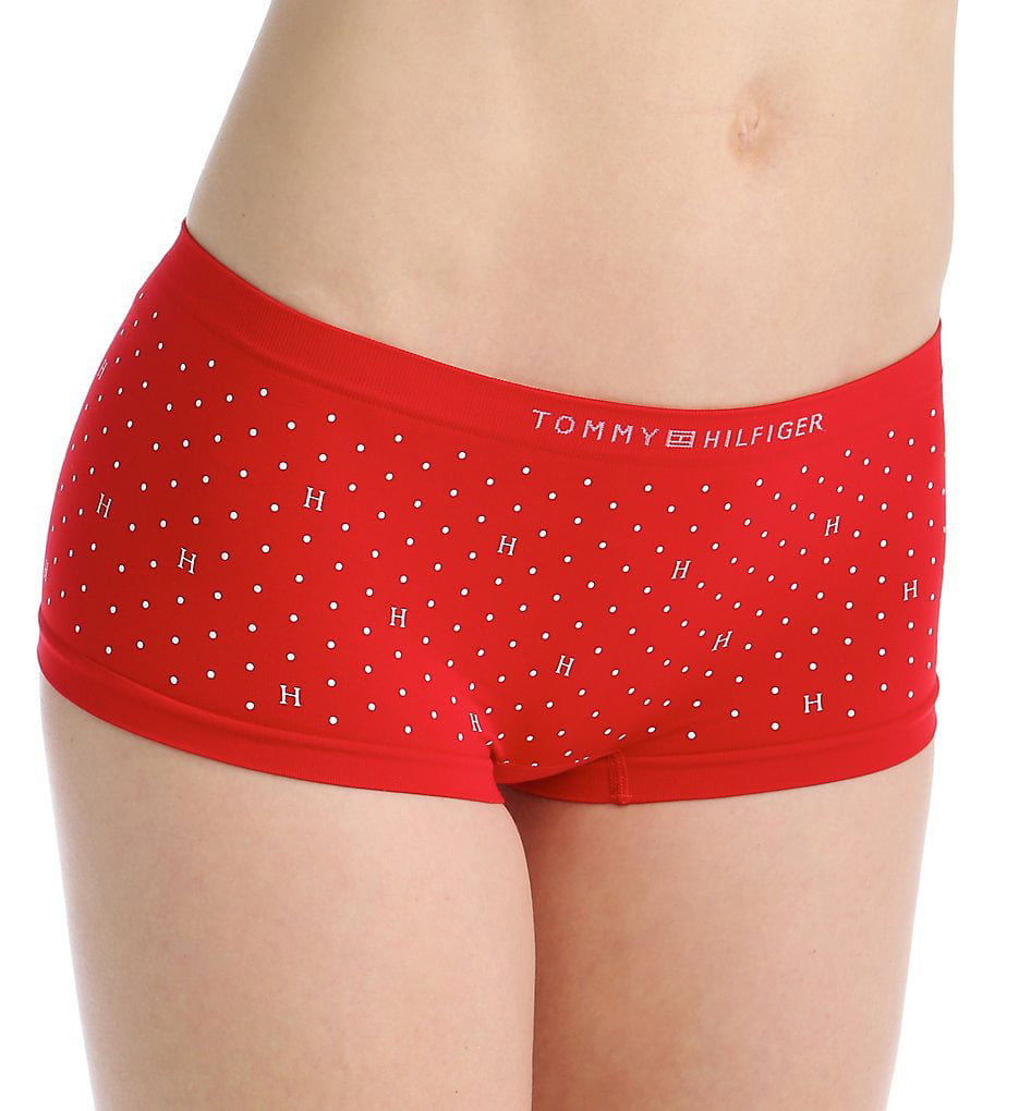 Multipack Tommy Hilfiger Womens Seamless Boyshort Underwear Panty 