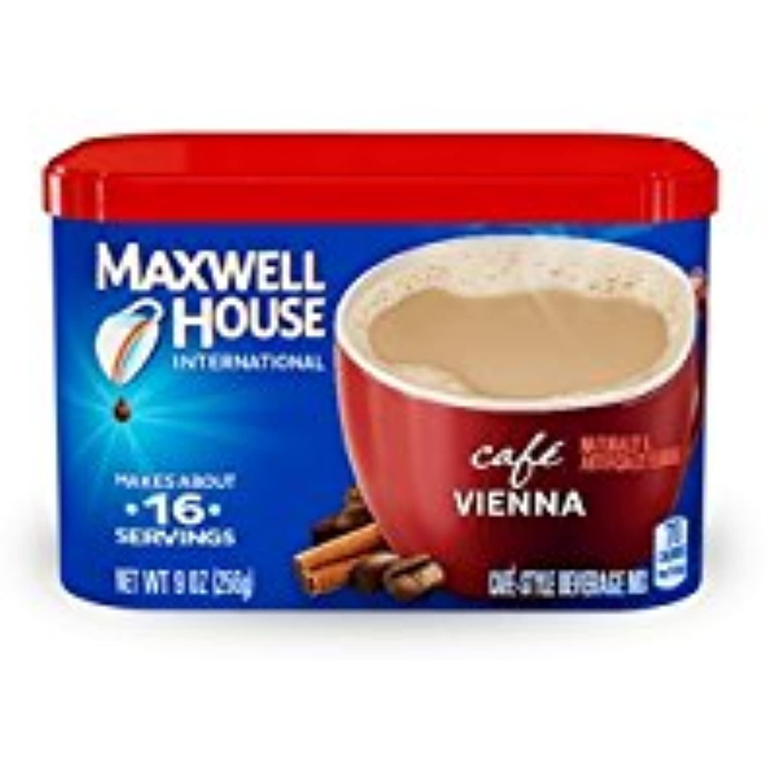 Maxwell House International Coffee Cafe Vienna, 9Ounce Cans (Pack Of 4)