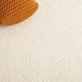 thumbnail image 6 of SAFAVIEH Textural Dimitri Geometric Area Rug, Beige/Blush, 4' x 6', 6 of 7