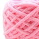 thumbnail image 3 of Hilo grueso y grueso Tubo de hilo voluminoso Hilo gigante Cómodo Hilo de lana gigante para crochet Rosa profundo, 3 of 9
