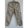 thumbnail image 3 of Dewadbow Mens Pants Twill Jogger Hip Hop Elastic Sport Slim Fit Stretch Trousers, 3 of 6