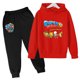 thumbnail image 5 of 2024 Nueva ropa para niños Dibujos animados Anime Super ZINGS Niños Niñas Bebé 3-12 años Top + Pantalones 2P Abrigo deportivo casual Jogging Divertido Conjunto Kawaii, 5 of 5