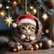 thumbnail image 4 of Adornos de Regalo para Árbol de Navidad, Acrílicos, Planos, Conmemorativos, para Mascotas, Regalo de Navidad, 4 of 5