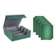 thumbnail image 4 of Caja para baraja de cartas coleccionables, almacenamiento de cartas de juego, exhibición resistente, coleccionable fuerte con 4 Gris verdoso, 4 of 9