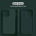 thumbnail image 3 of Liquid Silicone Case For iPhone 11 14 13 12 15 Pro Max Phone Cases For iPhone 13 12 Mini 14 15 7 8 Plus X XR XS Shockproof Cover, 3 of 5