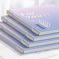 thumbnail image 4 of School Supplies, Homecoming Notebook For Work B5 10.3 X 7.08 Inch College Horizontal Diary Notebook Kraft Cover Notebook Lined Paper 60 Sheets For School Learning (gradient Color), 4 of 7