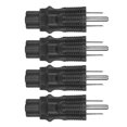 thumbnail image 3 of 4Pcs NEMA 5?15P to IEC320 C5 Power Adapter PVC Housing NEMA 1?15P to IEC320 C5 Power Socket Adapter US Plug 125V 15A, 3 of 5
