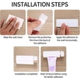 thumbnail image 4 of Toothpaste Squeezer, Tube Saver, Toothpaste Dispenser, Wall Mounted Toothbrush Holder, Tube Pusher, Toothpaste Holder, Ideal for Toothpaste and Hand Cream, 4 of 5