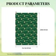 thumbnail image 4 of Lsque St Patrick's Day9 Premium Golf Towel - Ultra Absorbent and Quick Drying Microfiber Towel with Carabiner - Gift for Men -24" X 16", 4 of 8
