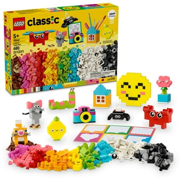 LEGO Classic Creative Happy Box Building Toy Set - Building Blocks Toy for Kids, Boys and Girls, Ages 5  - Learning and Educational Toy for Preschool - Gift Idea for Birthdays - 11042