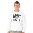 thumbnail image 4 of US Army Son Military Star Logo Men's Crewneck Sweatshirt Brisco Brands X, 4 of 6