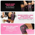 thumbnail image 2 of Special Essentials 2 Pack Knee Braces for Men and Women - Compression Sleeves for Pain Relief, Support for Meniscus Tears, ACL, and Arthritis - Effective for Gym and Weightlifting, 2 of 8