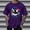 #Purple, variant on DPTALR Men's Summer Fashion Casual Round Neck Printed T-shirt,Purple, S