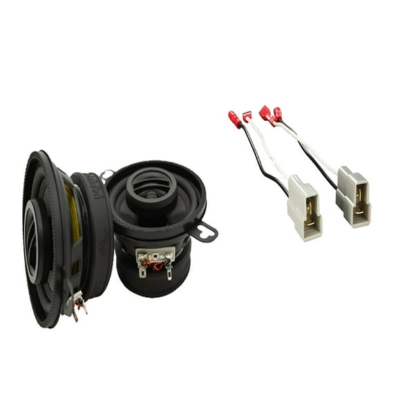 Fits Volkswagen Cabriolet 85-93 Rear Panel Replacement Speakers Harmony HA-R35