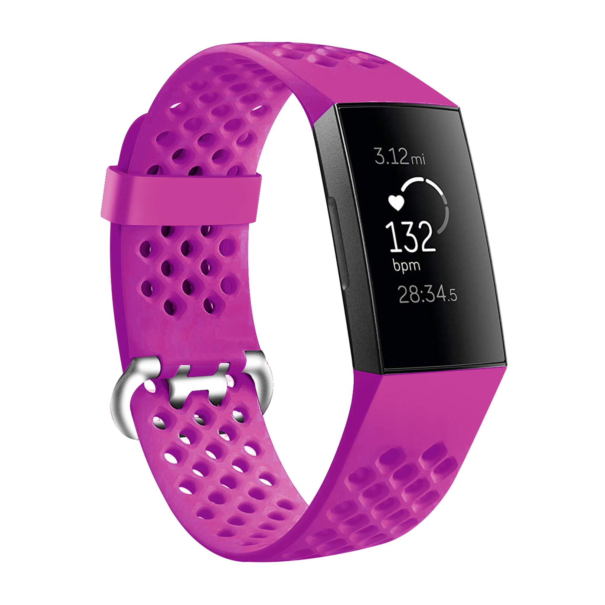 Fitbit Charge 3 Purple - Fitbit charge 2 milanese band - purple ...
