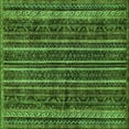 thumbnail image 1 of Ahgly Company Indoor Square Abstract Green Modern Area Rugs, 5' Square, 1 of 4
