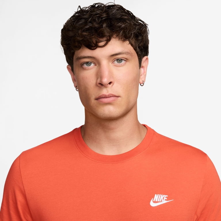 Big & Tall Nike Sportswear Club Tee Color: University Red Size