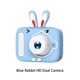 thumbnail image 3 of Tholdsy Cámara de impresión instantánea Cámaras de impresión térmica Videocámara de fotos Juguetes de dibujos animados para niños Juguete Accesorios de cámara y óptica Azul, 3 of 6