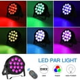 thumbnail image 4 of LED Disco Par Lights RGBW 14x6W Sound Activated and DMX Control Uplighting for Wedding Church Live Show Disco Parties, 4 of 8