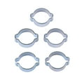 thumbnail image 3 of relayinert DOUBLE EAR CLIPS ,O CLAMP ,ZINC ,10 PACK PLATED STEEL 7 to 9mm 1Set, 3 of 6