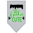 thumbnail image 4 of Halloween Pet and Dog Bandana Screen Printed, "So Franken Cute", 4 of 10