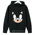 thumbnail image 5 of Sudadera con capucha con estampado de dibujos animados de Sonic para niños, ropa informal de manga larga con cuello redondo, divertida y holgada, para otoño, 5 of 5