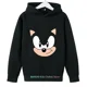 thumbnail image 5 of Sudadera con capucha con estampado de dibujos animados de Sonic para niños, ropa informal de manga larga con cuello redondo, divertida y holgada, para otoño, 5 of 5