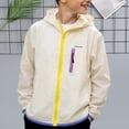 thumbnail image 2 of Fesfesfes Kids Lightweight Zip Up Hooded Jacket UPF 50+ Sun Protection Summer Coat, Casual Outdoor Windbreaker for Boys and Girls Ages 4-15 Years, 2 of 9