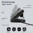 thumbnail image 4 of Contour - Unimouse, Droite, Filaire, 4 of 10