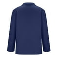 thumbnail image 4 of GuangCheng George Mens Solid Knit Jackets,Lightweight,Casual,Button Up Coats,with Pockets,Workwear,Outerwear,Navy,L, 4 of 6