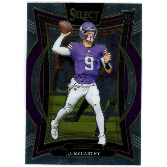 NFL 2024 Panini Select Football Base Concourse J.J. McCarthy #24 (Rookie)
