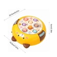 thumbnail image 3 of TOYOUME Large Hammering Toy Early Education Desktop Interactive Set, 1 Count, Yellow, 3 of 6