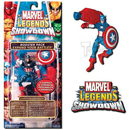Marvel Legends Showdown Figure Captain America by Toy Biz