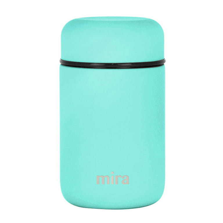 MIRA Thermos for Hot Food & Soup - 15 oz Insulated Food Jar with Foldable  Spoon - Leak Proof Stainless Steel Thermal Storage Lunch Container,  Canteen