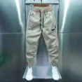 thumbnail image 2 of Pantalones cargo para hombre Pantalones elásticos color caqui para hombre Pantalones holgados de invierno de corte regular Pantalones de diseñador de lujo baratos Harajuku Spandex Techwear, 2 of 4