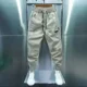 thumbnail image 2 of Pantalones cargo para hombre Pantalones elásticos color caqui para hombre Pantalones holgados de invierno de corte regular Pantalones de diseñador de lujo baratos Harajuku Spandex Techwear, 2 of 4