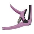 thumbnail image 4 of Guitare Électrique Capo, Facile à Installer Protection Ressort Capo Doux Rembourrage Design pour Instruments à Cordes Violet, 4 of 8